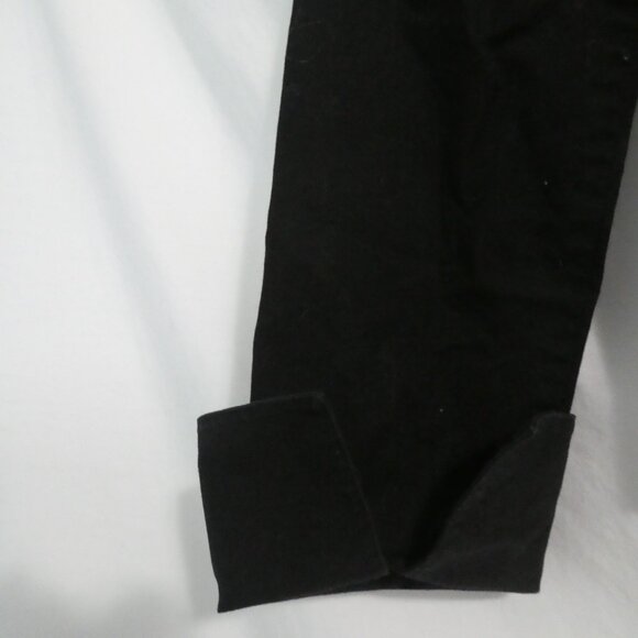 ZONE | medium | Black Long Sleeve Shirt With Rolled Cuffs and Zip Back Bottom - Picture 13 of 16